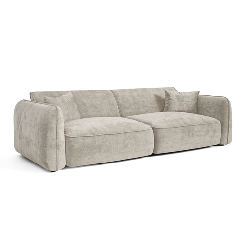 Premium Interiors - Bank LOMI - gewaafd fluweel mol 235cm