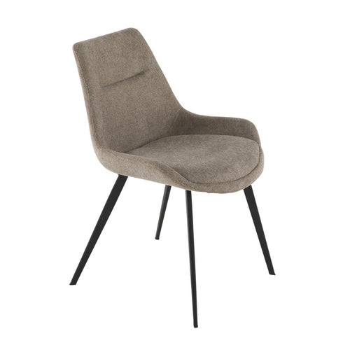 Signature - COLOMBE Eetkamerstoel - Beige - 54x62x82 cm