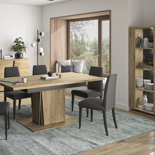 CALICOSY - Servieskast 2 deuren Franse fabricage - Litch hout - 45x120x170 cm