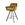 Giga Meubel Barstoel Raster - Champagne - Draaibaar - Zithoogte 69cm - Set van 2 - Set van 2