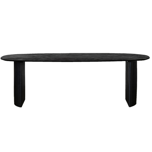 Giga Meubel Eettafel Feline - Deens Ovaal - Mangohout - 300cm - vtwonen shop