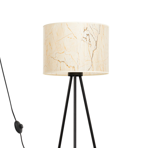 Sollux Lighting Staande lamp NEVIA marmer - 40x40x135cm