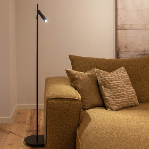 Atmooz vloerlamp Statement - zwart - 30 x 26 x H 140 cm - geïntegreerde led