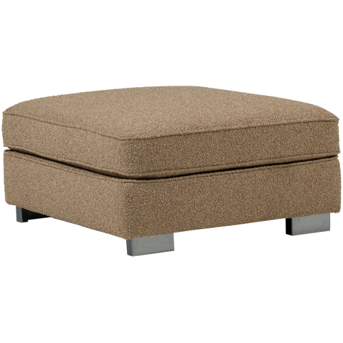 vtwonen hocker Lazy - Bouclé - Bruin - vtwonen shop