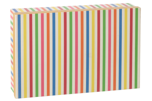 J-Line kopje + schoteltje - porselein - mix - large - set van 6