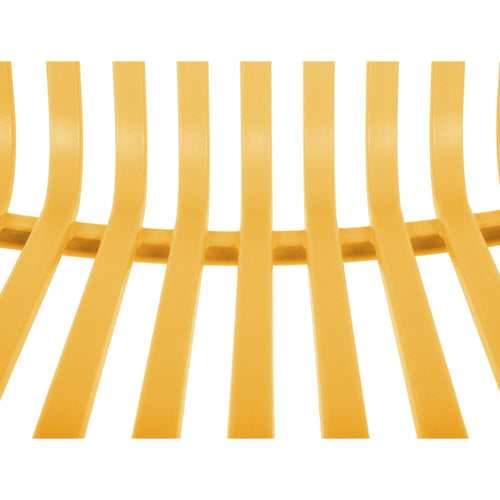 Leitmotiv stoel Glee - geel - 58x42x79cm - vtwonen shop