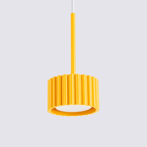 Sollux Lighting Hanglamp AURA 1 geel Gx53 - 10x10x125cm