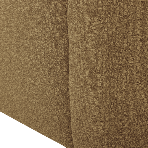 WOOOD 1-zits bank arm links Mojo Base - Bouclé - Geel/Bruin - 74x105x97