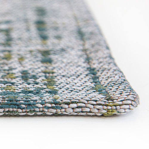 Louis De Poortere vloerkleed Glen Cove - blauw - 80x250cm - vtwonen shop