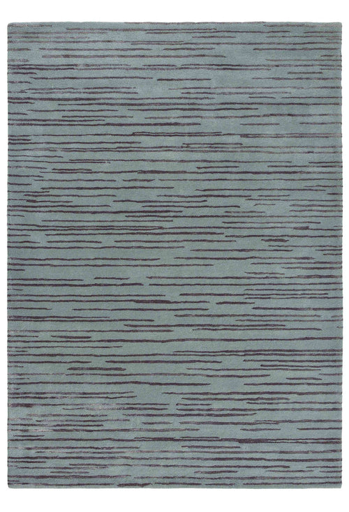 Laagpolig vloerkleed Florence Broadhurst Slub Charcoal 39405 250x350 cm - vtwonen shop