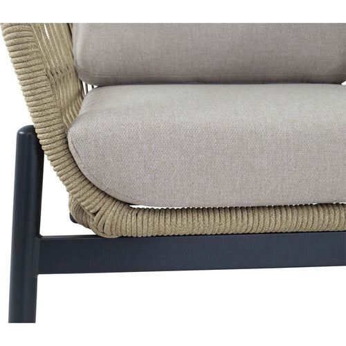 Lesli Living loungebank Zavi - beige - 163,5x83x72,5cm