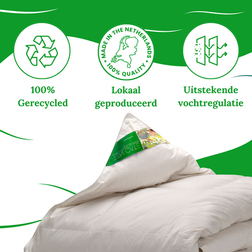 Ten Cate dekbed - greencomfort - 4 seizoenen - 70% dons - 140x220