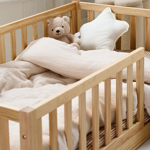 Petite Amélie Kinderbeddengoed BEIGE 2 dlg