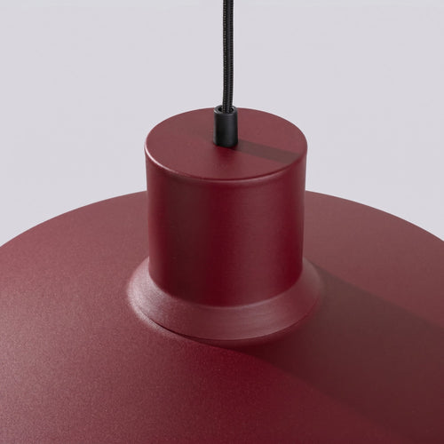 Sollux Lighting Hanglamp BILO bordeaux - 35x35x120cm