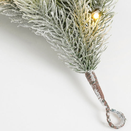 Black Box Trees Nagoya Kerstversiering - Guirlande met 40 Warmwitte LED Lampjes en Timerfunctie - Kerstslingers voor Schouw, Trap of Deurpost - Groen