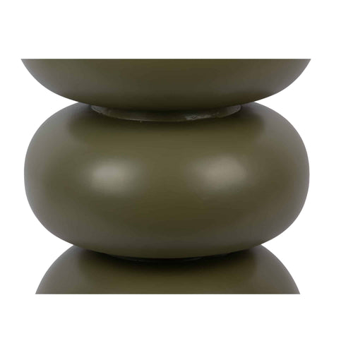 Leitmotiv kruk Curva - groen - Ø35.5cm