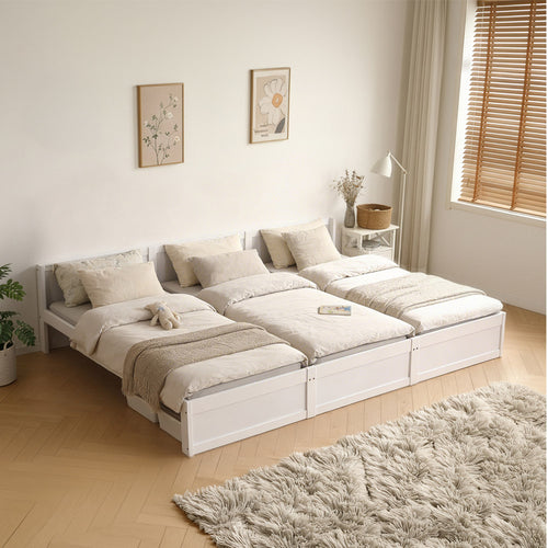 HOME DELUXE gezinsbed DILAR – grenen wit