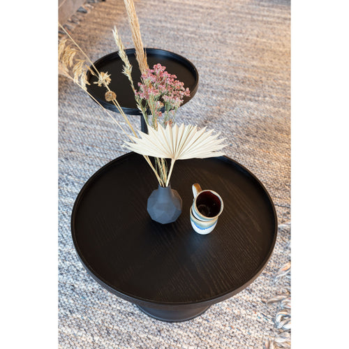 Zuiver Jason Bijzettafel Rond 69 cm Zwart