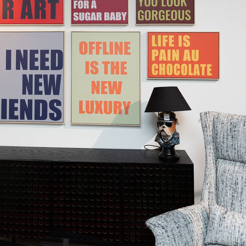 Kare Design Tafellamp - hond - punk - vtwonen shop