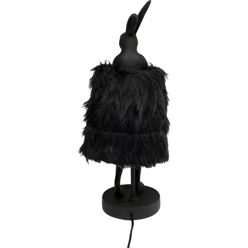 Kare Design tafellamp Animal Fluff - konijn - 50cm - zwart - vtwonen shop