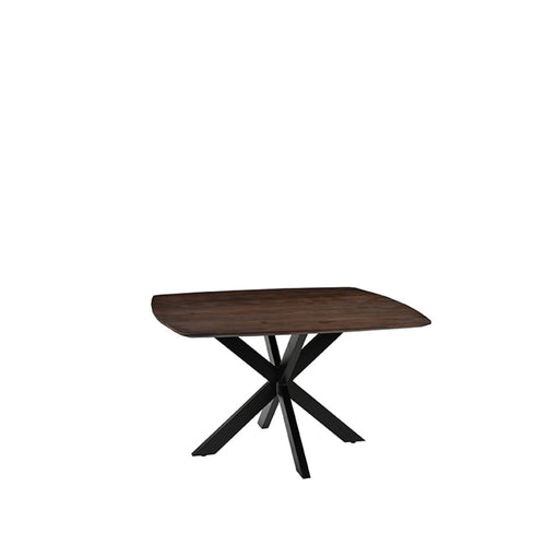 LABEL51 Eettafel Blake - Donkerbruin Mangohout - 140x140x76cm - vtwonen shop