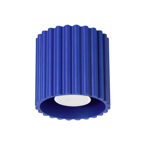Sollux Lighting Plafondlamp AURA 1 ultramarijn GU10 - 10x10x10cm