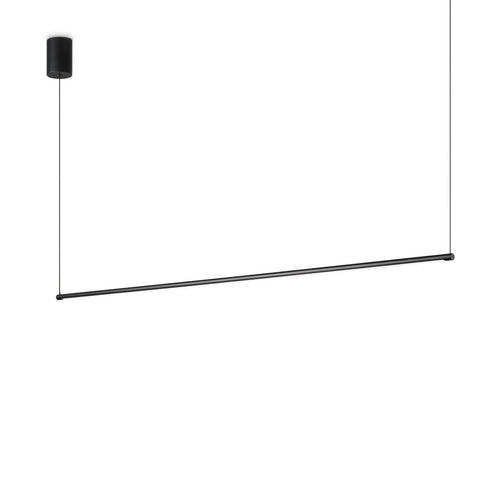 Ideal Lux ESSENCE Geïntegreerde Led Hanglamp Zwart 126cm 3000K
