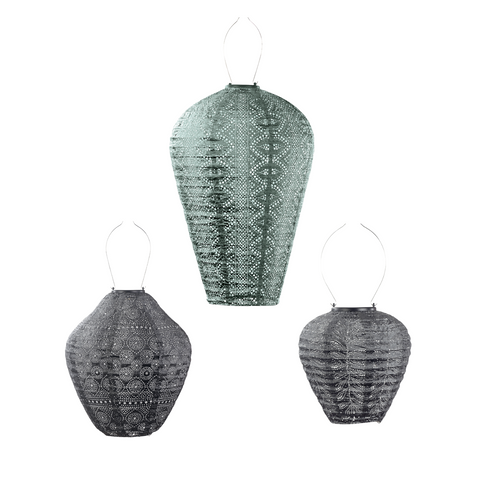 Lumiz solar lampion - Anima set - 3 stuks - vtwonen shop