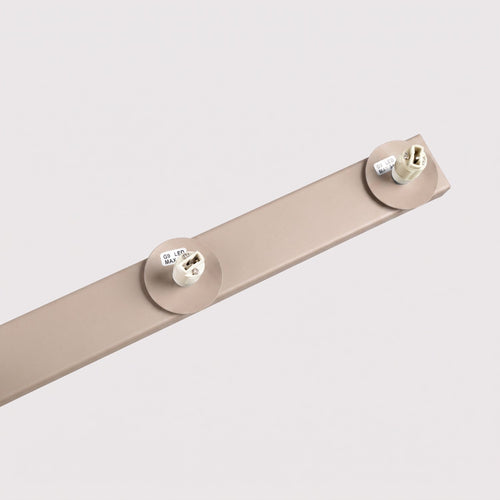 Sollux Lighting Plafondlamp YOLI 6 taupe - 120x12x14,5cm