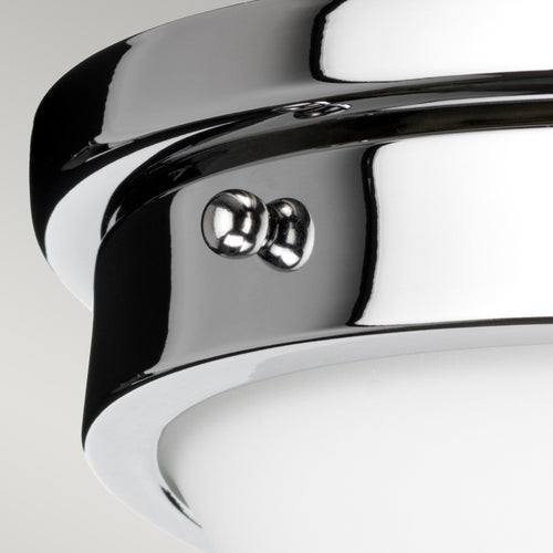 Elstead Gravity - Ronde inbouwlamp, gepolijst chroom