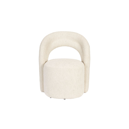 Dutchbone Seina Fauteuil Swivel Beige - vtwonen shop