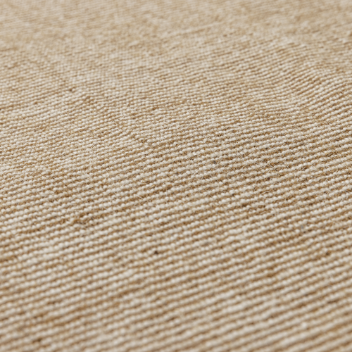 WOOOD vloerkleed 200x300 cm Weavly - Wol - Lichtbruin/Naturel