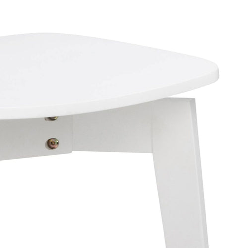 Lisomme Jade houten eetkamerstoel wit