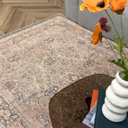 Interieur05 Vintage vloerkleed Sybil Groen/Beige - 330 x 240 cm - vtwonen shop