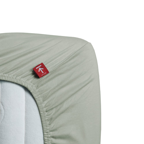 Beddinghouse - Jersey - Topper Hoeslaken - 140x220 cm - Grijsgroen - vtwonen shop