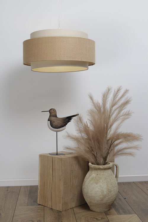 bpskoncept hanglamp Doblo - jute - Ø50 cm