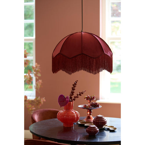Light & Living hanglamp Malacia - rood - Ø50cm - vtwonen shop