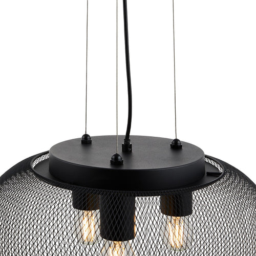 Lighto | Moderne hanglamp zwart 3-lichts | Senna - vtwonen shop