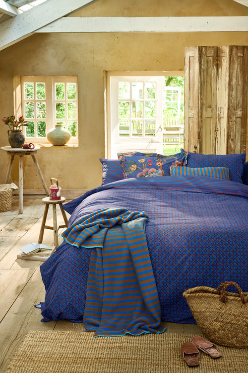 Pip Studio Dekbedovertrek Alvida - 60 x 70 cm - Donkerblauw