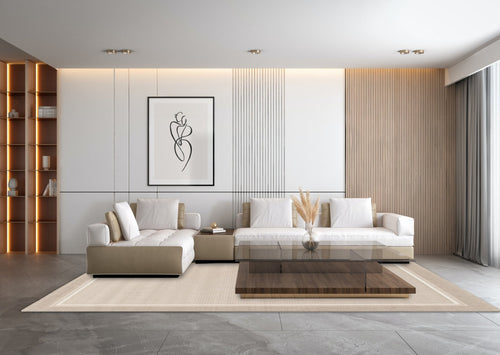 AFK Living vloerkleed Hazel - voor binnen en buiten - beige - 120 x 170 cm - vtwonen shop