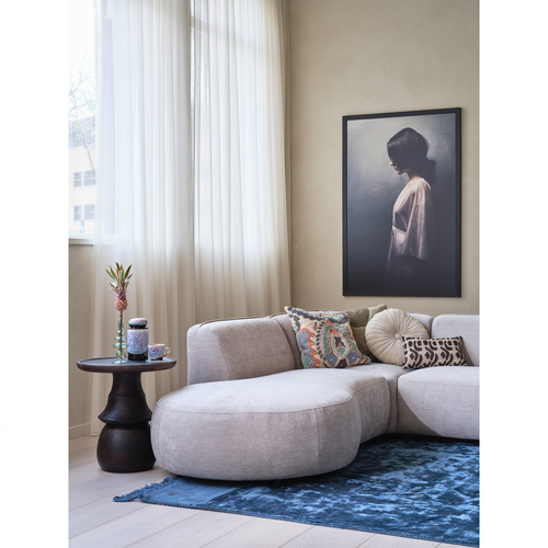 WOOOD bijzettafel Broad - Mango Hout - Naturel - 55x50x50 - vtwonen shop