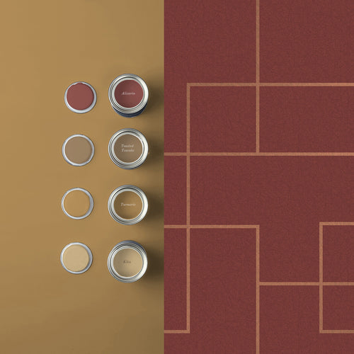 Graham & Brown Vliesbehang - Primo Alizarin - 10mx52cm - vtwonen shop