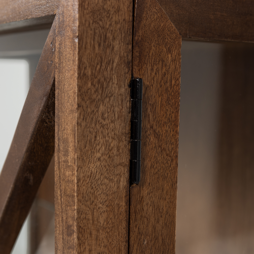 WOOOD kast 1-deurs Kella - Mango Hout - Bruin - 137x40x39 - vtwonen shop