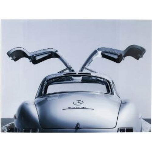 Kare Design Wandfoto Oldtimer Back 120x80cm