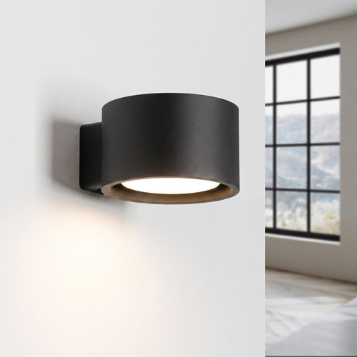 Sollux Lighting Wandlamp MODO 1 zwart Gx53 - 10x12x6cm