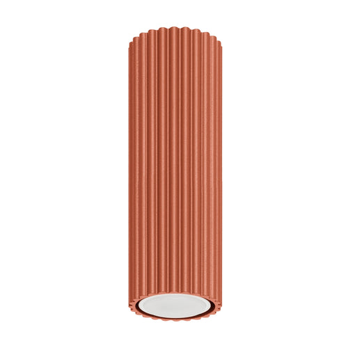 Sollux Lighting Plafondlamp KARBON 20 rood oker - 6,5x6,5x20cm