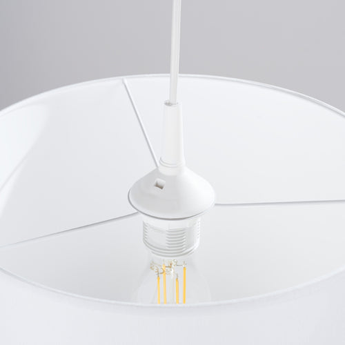 Sollux Lighting Hanglamp NOVA 30 wit - 30x30x88cm