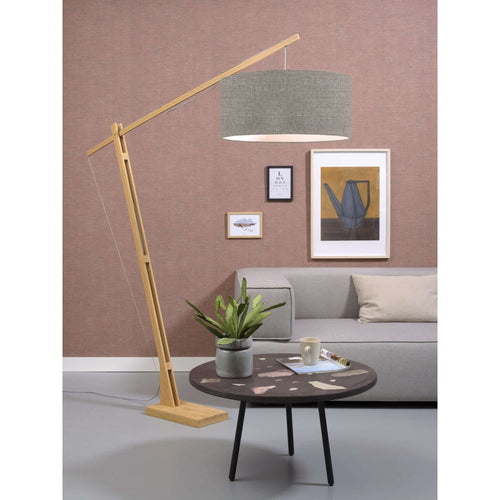 GOOD&MOJO vloerlamp Montblanc - bruin - 175x60x207cm - vtwonen shop