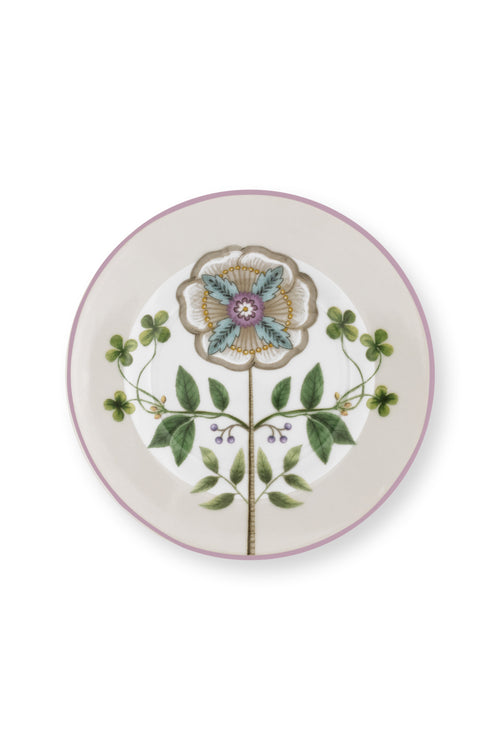 Pip Studio - Petit Fours - Lily & Lotus - Lila - 12 cm - Set van 6