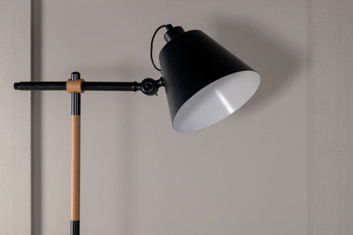 Rebellenclub Vloerlamp Picton - Zwart - vtwonen shop